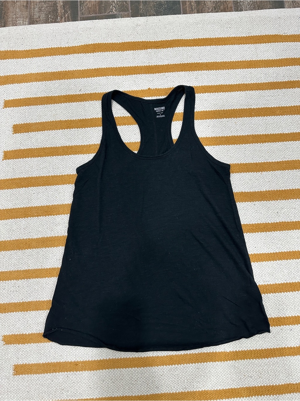 Mossimo Black Scoop Racerback Tank